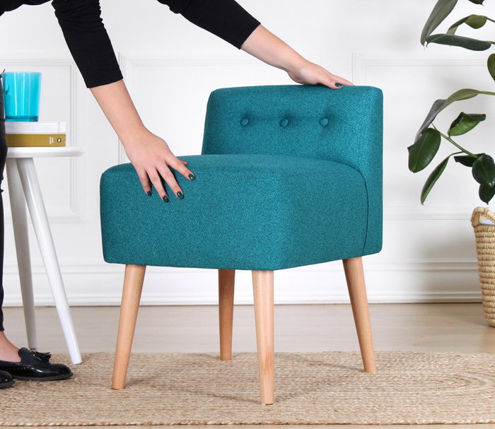 Atelier Del Sofa Moouv 9106 - Verde petróleo